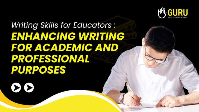 Writing skills for educators